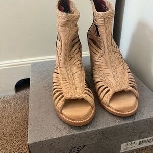 Freebird by Steven Tan Heeled Boots with Bohemian Flair
